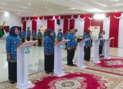 Lantik Lima Pejabat Baru, Rahmad Mas’ud: Upaya Meningkatkan Kinerja
