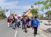 Bawa Enam Tuntutan, Aliansi Mahasiswa PPU Demonstrasi di Depan Kantor Bupati