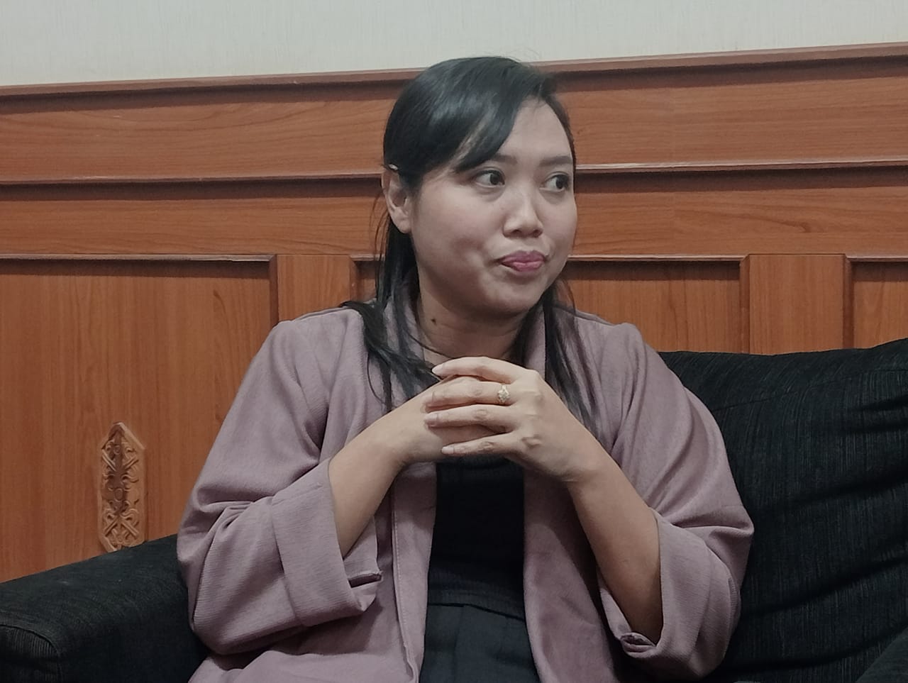 Sekretaris Komisi B DPRD Kutim, Leni Susilawati Anggaraini