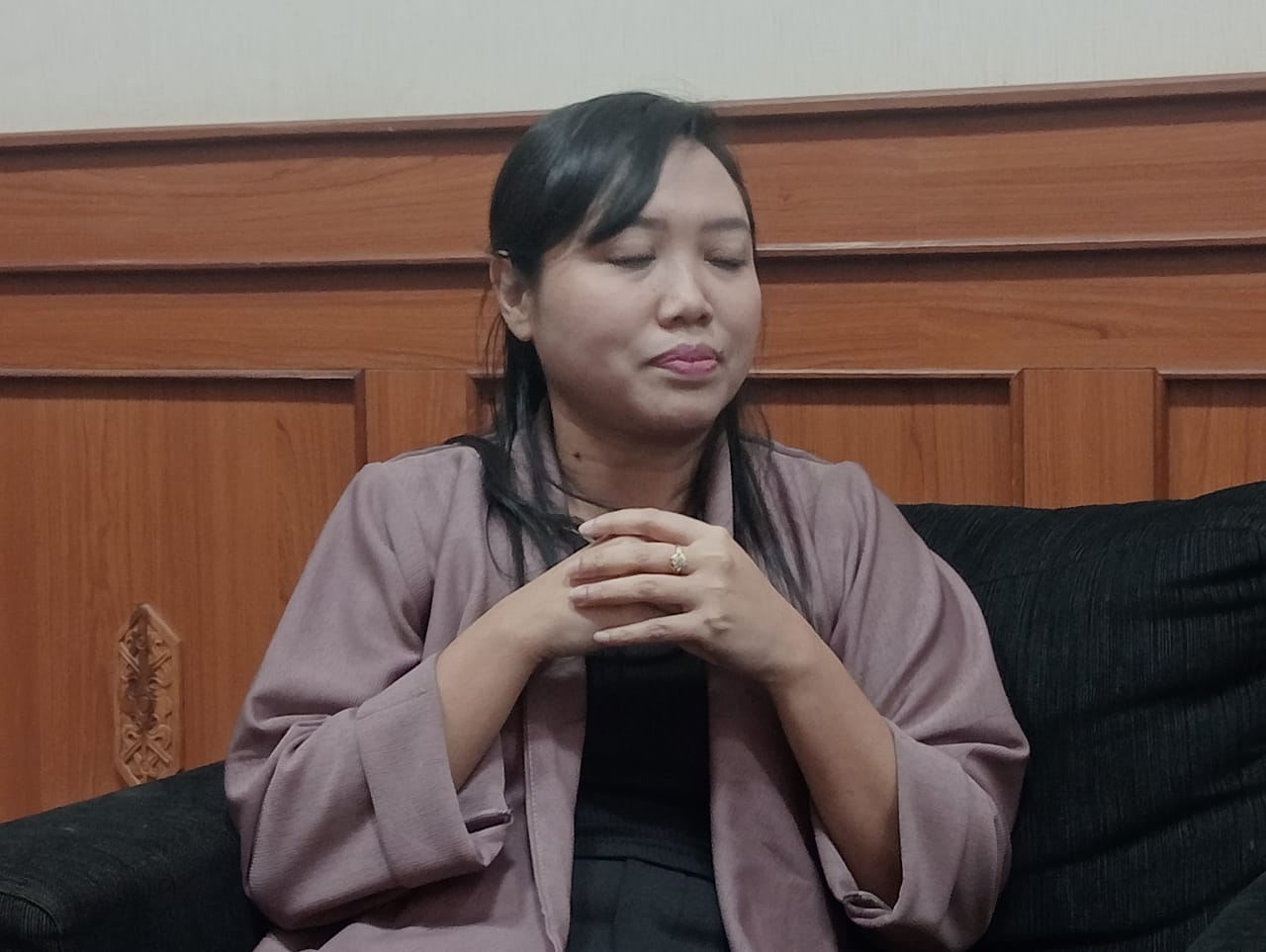 Sekretaris Komisi B DPRD Kutim, Leni Susilawati Anggaraini