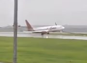 Boeing 737 Batik Air Hampir Melebar dan Wingtip Hampir Sentuh Runway Akibat Crosswind di Soetta