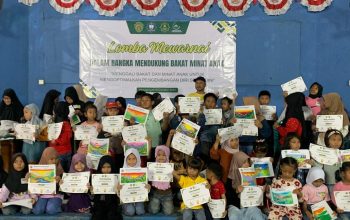 Kolaborasi Pendidikan dan Psikologi: Homeschooling Farah & Naradhipta Sukses Wadahi Bakat Anak Lewat Lomba Mewarnai