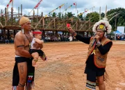 UFAH 2026 Jadi Ruang Pewarisan Budaya, Lima Anak Ikuti Prosesi Adat Dayak Kayan