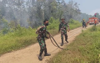 Pantau Hotspot hingga Koramil, Kodim 0909/KTM Perkuat Penanganan Karhutla