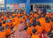 Belajar Jadi Pahlawan Kecil, Ratusan Anak TK Ikuti Simulasi Kebakaran di Damkarmat Kutai Timur