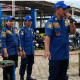 Damkarmat Kutai Timur Kenalkan Langkah Aman Hadapi Kebakaran Tabung Gas