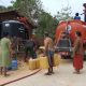 BPBD PPU Salurkan 52.000 Liter Air Bersih untuk Warga dan Fasilitas Umum di Desa Karang Jinawi