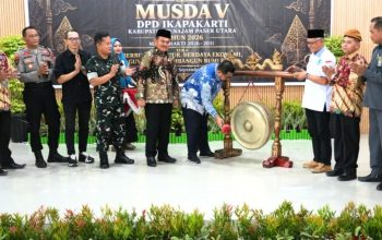 Bupati PPU Mudyat Noor mengajak Ikapakarti memperkuat sinergi dengan pemerintah untuk mendukung pembangunan dan pemberdayaan ekonomi warga di era IKN.