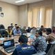 Rapat yang berlangsung di kawasan Kampung Nelayan Merah Putih (KNMP) Kelurahan Tanjung Tengah