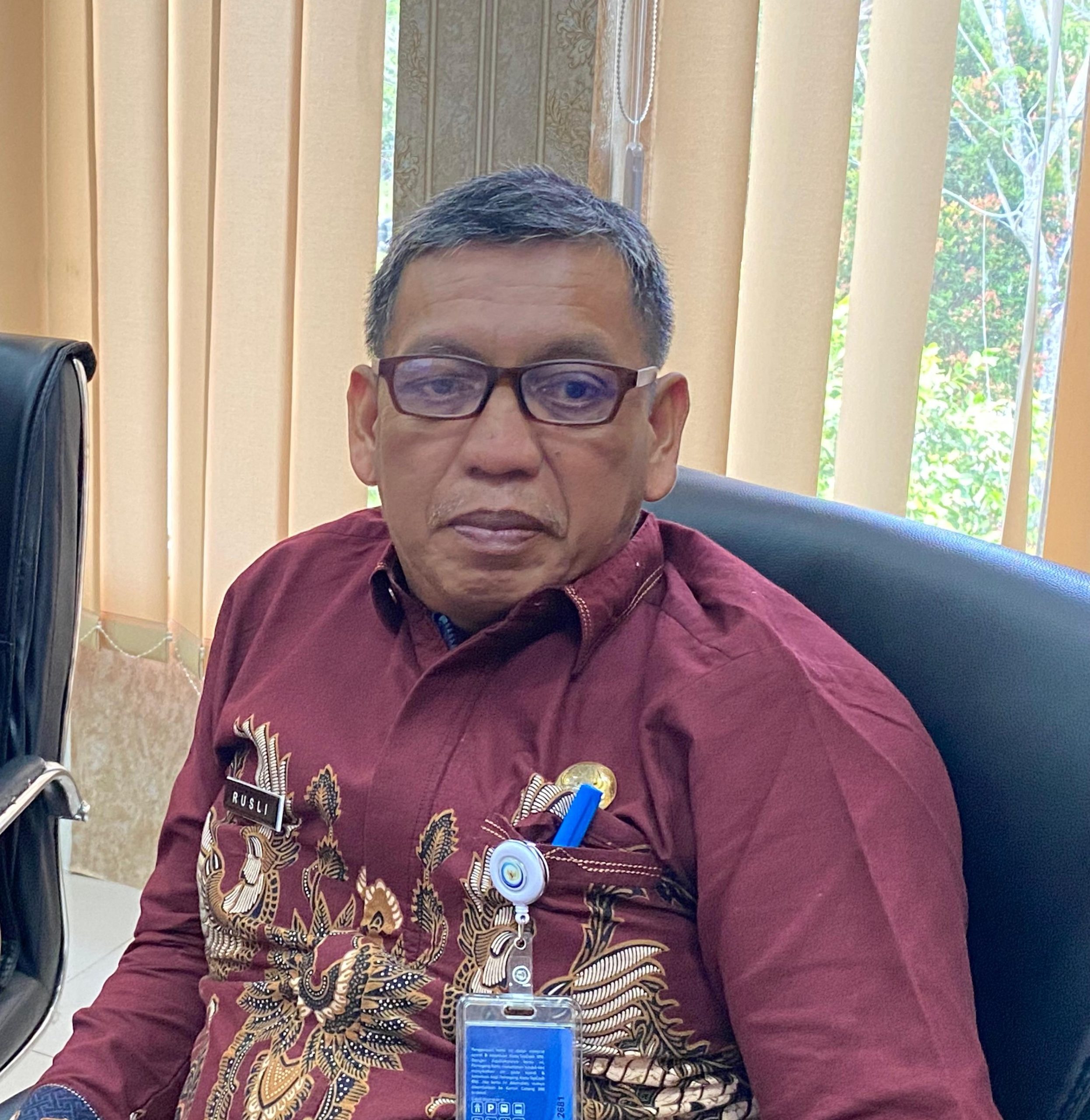 Sekretaris Dinas Perikanan PPU Rusli
