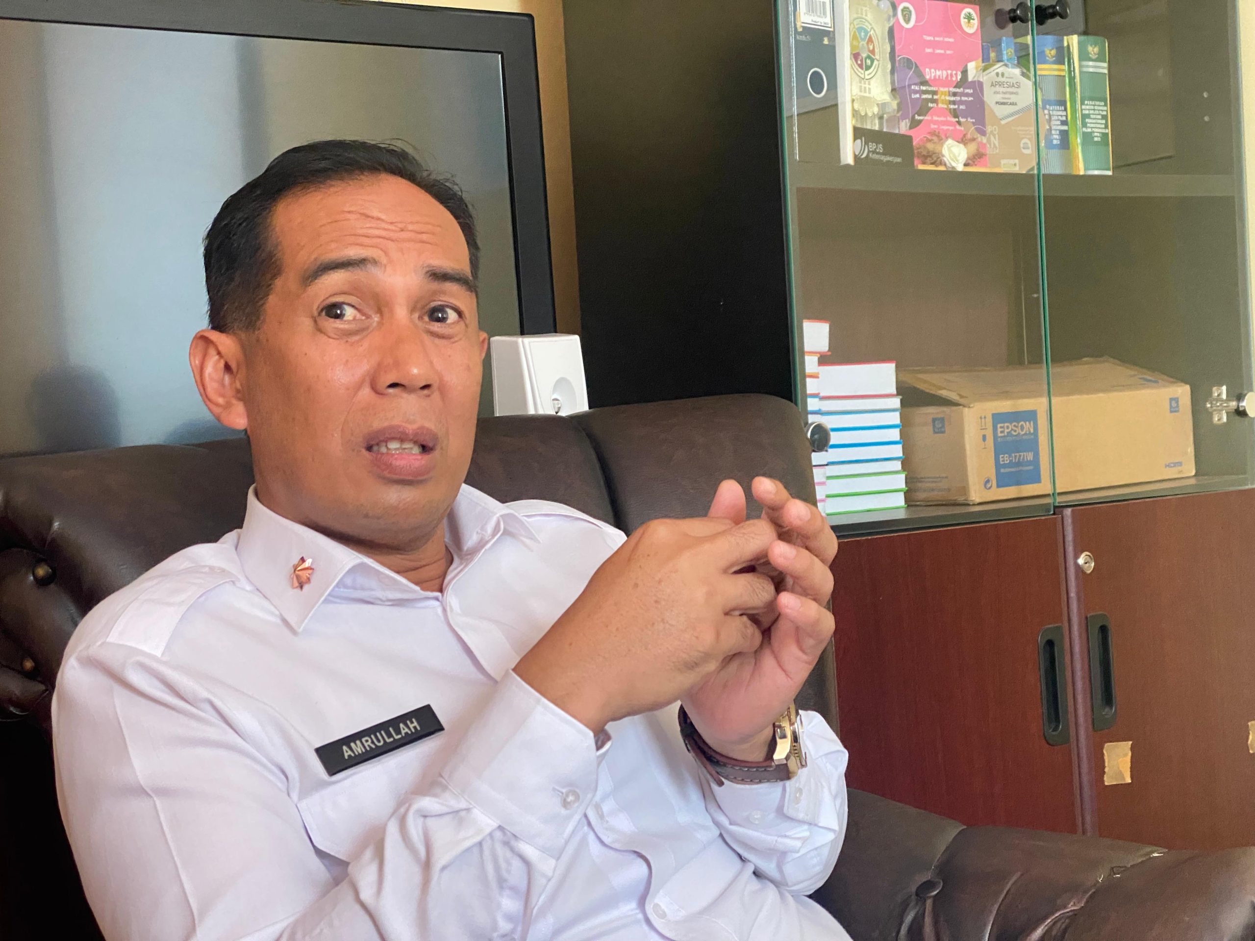 Kepala Dinas Penanaman Modal dan Pelayanan Terpadu Satu Pintu Kabupaten PPU Amrullah