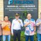Wakil Bupati PPU, Abdul Waris Muin, dengan jajaran petinggi PT Pelabuhan Indonesia (Pelindo) Regional 4 Balikpapan pada Rabu