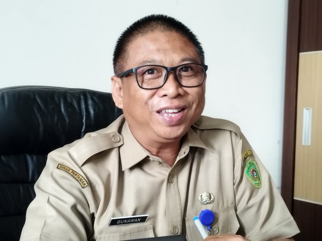 Kepala Bidang Tanaman Pangan dan Hortikultura Distan PPU Gunawan